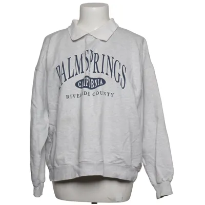 Sweatshirt (Gray) from Pacific Republic Pull & Bear Cotton, Elastane