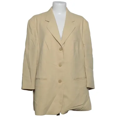 Kavaj (Beige) från Goldix Polyester, Viskos, Ull