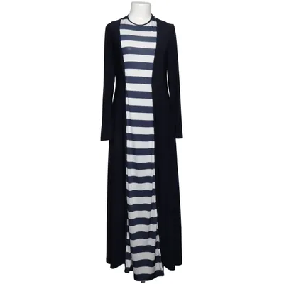 Långklänning (Blå, Vit) från Refka Elastan, Polyester