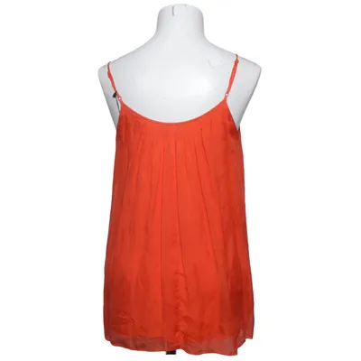 Haut (Orange) de Hallhuber Élasthane, Soie, Viscose