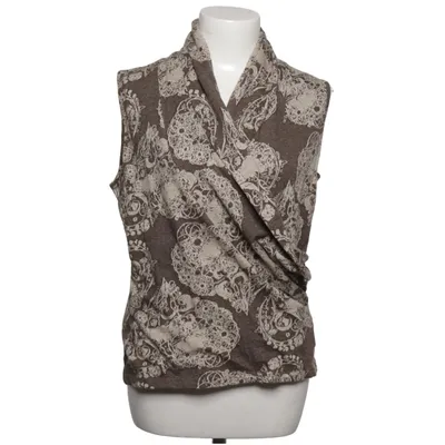 Top (Brown, Beige) from Susskind Cotton, Elastane