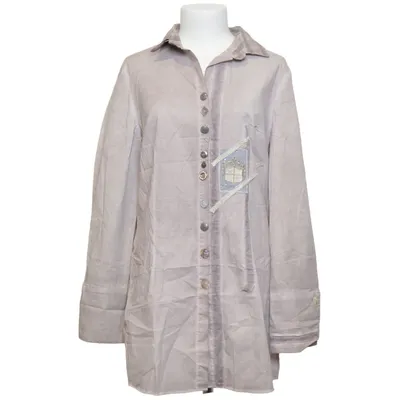 Chemise (Gris) de Bottega Coton, Élasthane