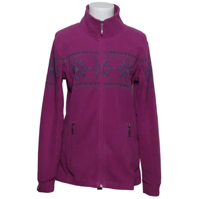 Fleece jacket (Purple, Multicolored) from Basic Style Polyester
