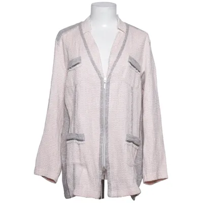Cardigan (Pink, Grå) fra Just White Akryl, Bomuld, Polyamid, Polyester