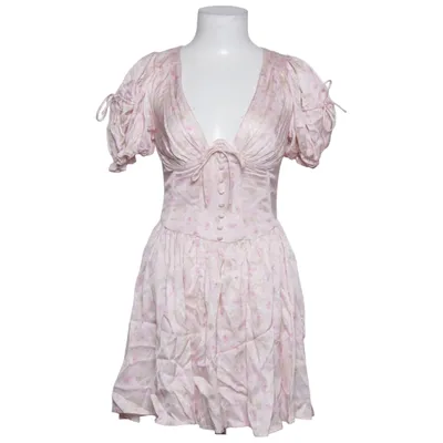 Klänning (Rosa) från For Love & Lemons Elastan, Återvunnen polyester, Viskos