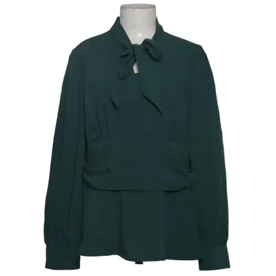 Strikblouse (Groen) van Grace Karin Elastaan, Polyester, Viscose