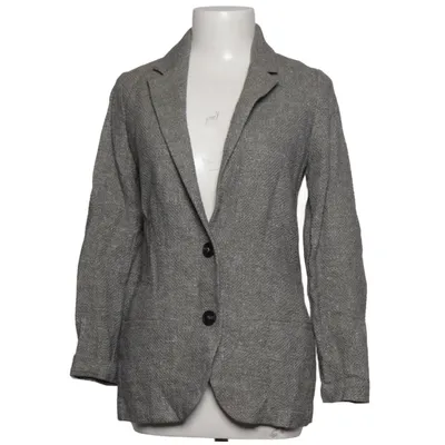 Blazer (Gray) from Falconeri Cotton, Elastane, Linen, Polyamide