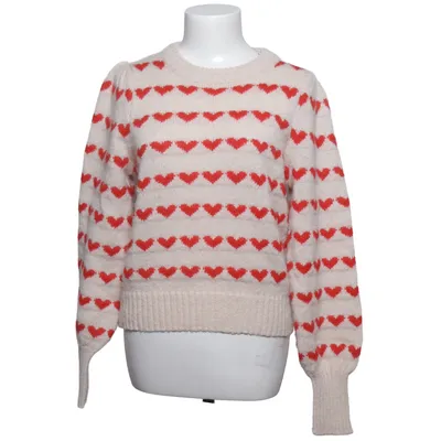 Trui (Beige, Rood) van JDY Gerecycled polyester