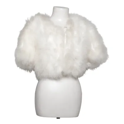 Veste en plumes (Blanc) de Ann Green Plume, Polyester