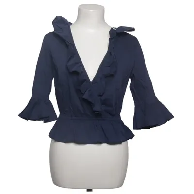 Blouse (Bleu) de Studio F Coton, Élasthane, Polyamide