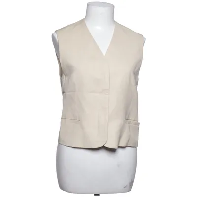 Tailcoat vest (Beige) from COS Linen, Viscose