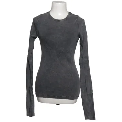 Langarmshirt (Grau) von Mikuta Baumwolle, Elasthan