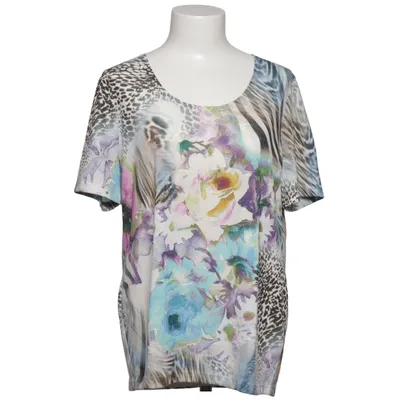 T-shirt (Bleu, Multicolore) de Klaus Modelle Élasthane, Polyester