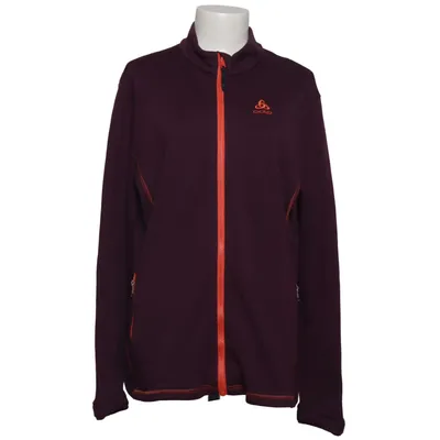 Fleecejakke (Lilla) fra Odlo Akryl, Merinould, Polyester