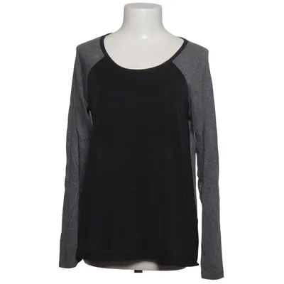 Långärmad t-shirt (Svart, Grå) från Cynthia Rowley Kupro, Elastan, Polyester, Viskos