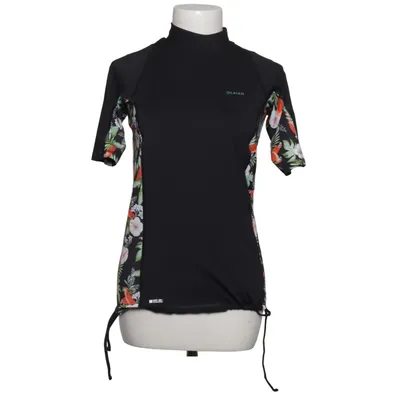 T-shirt de natation (Noir, Multicolore) de Decathlon Élasthane, Polyester