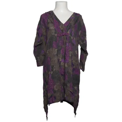 Dress (Purple, Gray, Multicolored) from The Masai Clothing Company Cotton, Linen, Viscose