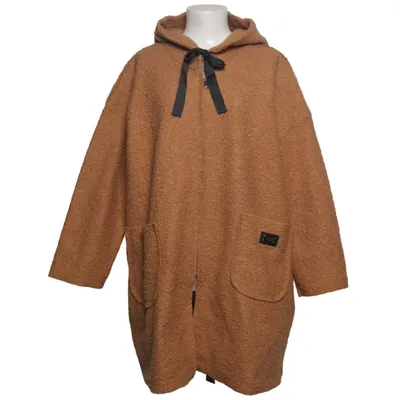 Manteau (Marron) de Pronto Moda Élasthane, Polyester