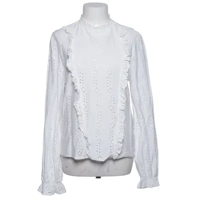 Blouse (White) from Monoprix Femme Cotton