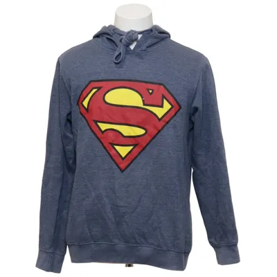 Huvtröja (Blå) från Superman Bomull, Polyester