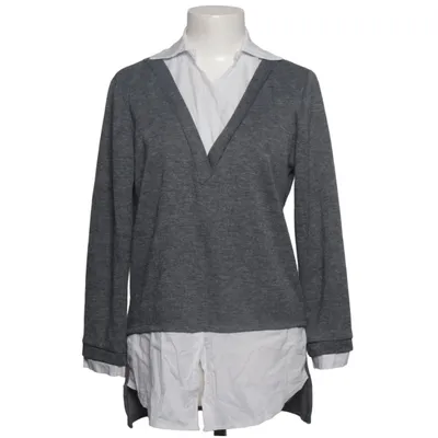 Pullover (Gray, White) from Styleboom Polyester, Viscose