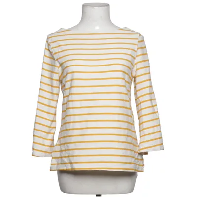 Långärmad t-shirt (Vit, Gul) från Old Navy Bomull, Polyester