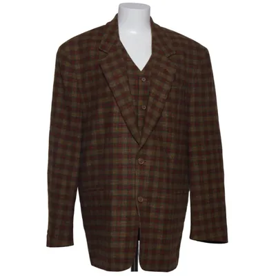 Blazer (Marron, Rouge, Vert) de Casual Girls Wear Acétate, Polyamide, Polyester, Viscose, Laine