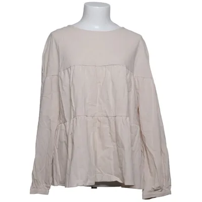 Bluse (Beige) fra Zanzea Collection Bomuld