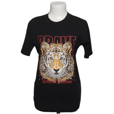 T-shirt (Sort, Flerfarvet) fra Pretty Body Bomuld