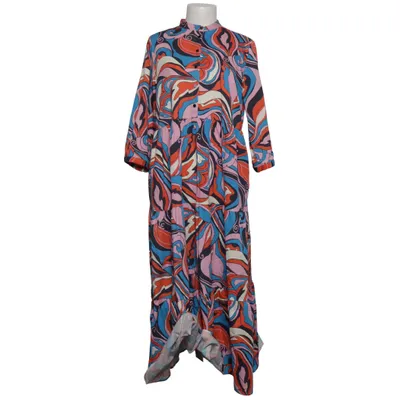 Maxikleid (Blau, Pink, Mehrfarbig) von Smith & Soul Baumwolle, Elasthan, Polyamid