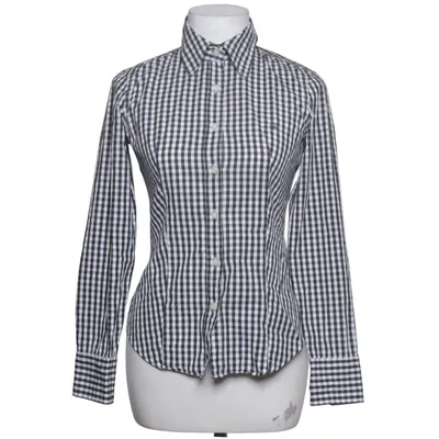 Shirt (Black, White) from United Colors of Benetton Cotton