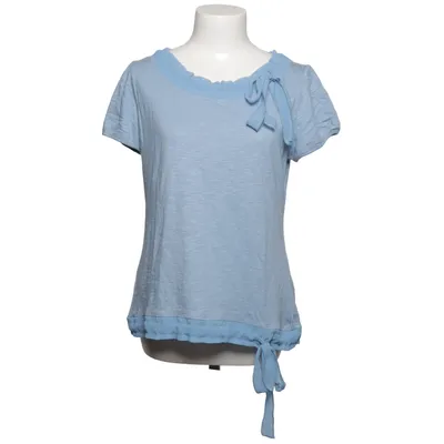 Top (Blauw) van Lecomte Katoen, Viscose