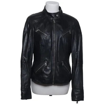 Veste en cuir (Noir) de Jilani Collection Cuir, Polyester