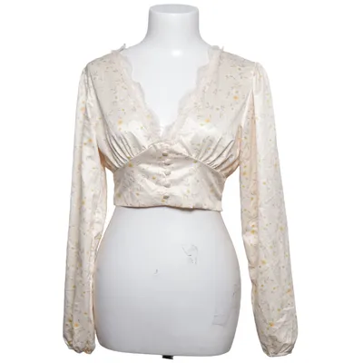 Blus (Gul, Vit) från LVCILIA Elastan, Polyester