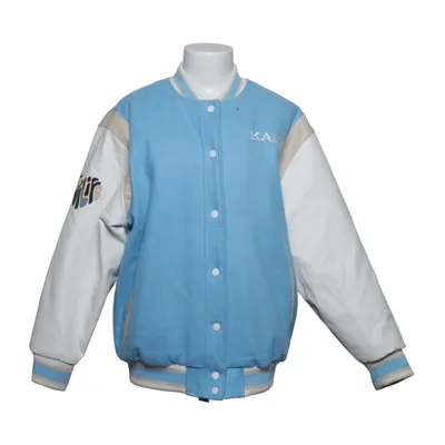 Varsity jacket (Blue, White) from Karl Kani Polyester, Wool