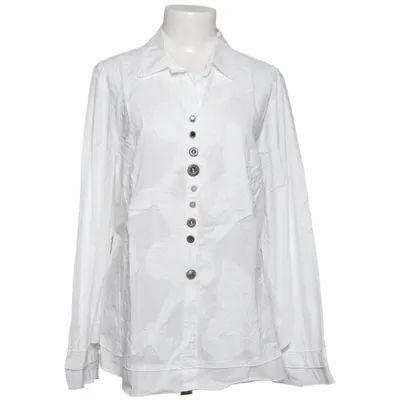 Chemise (Blanc) de Bottega Coton, Élasthane