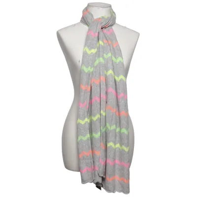Scarf (Gray, Multicolored) from Zwillingsherz Cashmere
