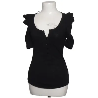 Henley shirt (Zwart) van Zara Trafaluc