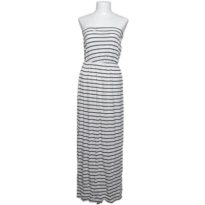 Långklänning (Vit, Svart) från H&M Basic Bomull, Modal