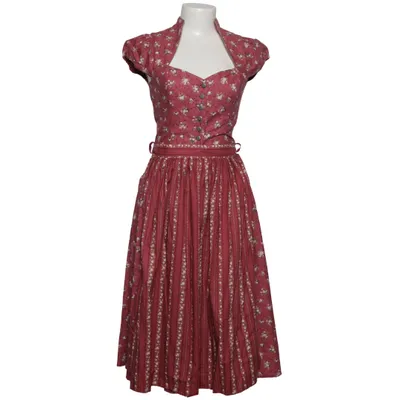 Dirndl (Red, Multicolored) from Berwin & Wolff Cotton, Polyester