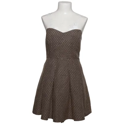 Kjole (Beige, Sort) fra BCBGeneration Bomuld, Polyester, Viscose