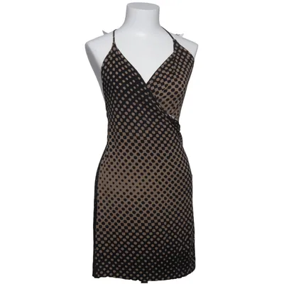 Robe dos-nu (Noir, Marron)