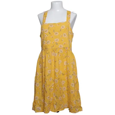 Jurk (Geel, Meerkleurig) van Qed London Katoen, Viscose