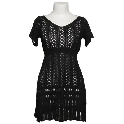 Dress (Black) from KNIT Polyamide, Polyester, Viscose