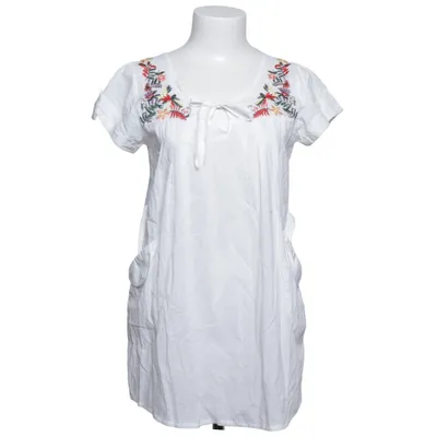 Dress (White, Multicolored) from Fashion Elle Cotton