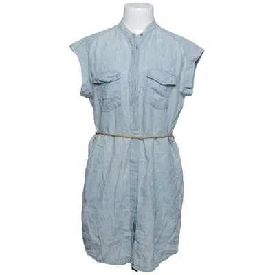 Skjortekjole (Blå) fra Mango Denim & Tees Bomuld, Hamp
