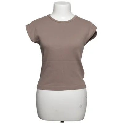 T-shirt (Beige) from Zara Cotton, Elastane