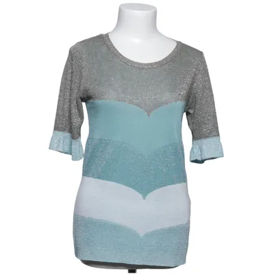 T-shirt (Blauw, Grijs, Wit) van River Woods Metallvezel, Polyester, Viscose