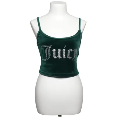 Crop top (Grön) från Juicy Couture Elastan, Polyester
