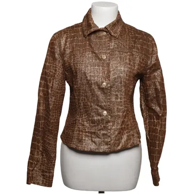 Veste (Marron, Or) de Ambiente Coton, Élasthane